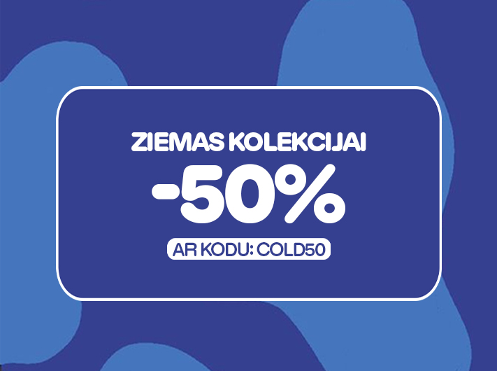 Līdz 11. februārim atlasītai ziemas kolekcijai tiek piemērota 50% atlaide ar kodu COLD50. Atsvaidzini savu Crocs stilu un izmanto piedāvājumu tie&scaron;saistē!